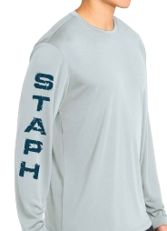 Gray STAPH Long Sleeve Cotton
